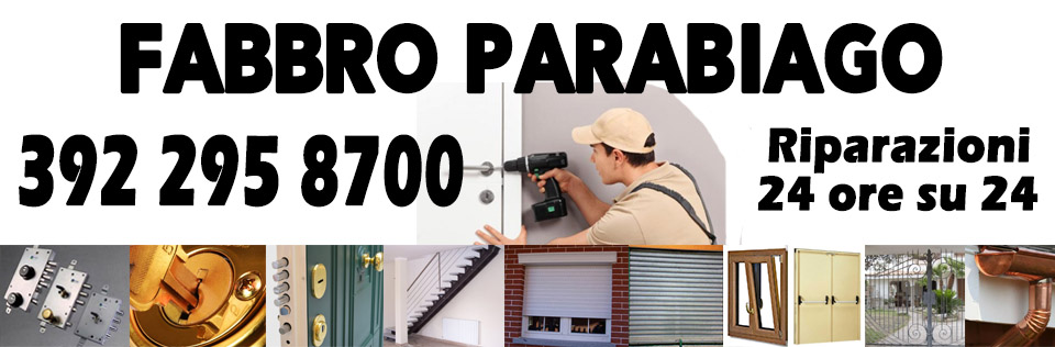 Fabbro Parabiago - Tel 392 295 8700